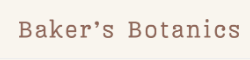 Baker's Botanics Logo