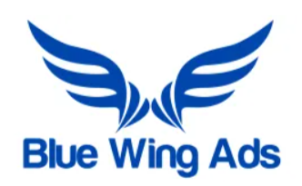 Blue Wing Ads Logo
