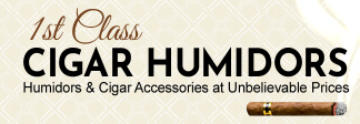 1st Class Humidors Logo