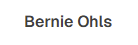 Bernie Ohls Logo